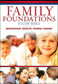 NKJV Family Foundations Study Bible B/L Black - Nelson